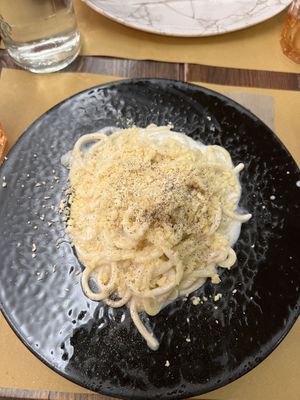 Cacio e pepe   at Rifugio Romano in Rome