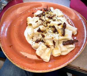 Italian “Gricia” veg  at Rifugio Romano in Rome