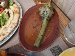 Artichoke at Rifugio Romano in Rome