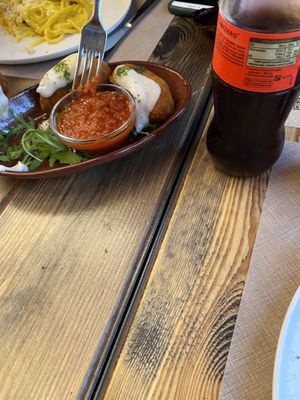 Supplì   at Rifugio Romano in Rome