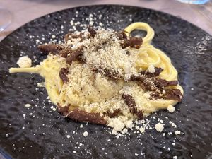 Carbonara   at Rifugio Romano in Rome