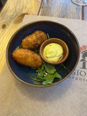 Croquette  at Rifugio Romano in Rome