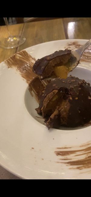 Dessert  at Rifugio Romano in Rome