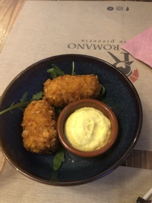 Croquettes  at Rifugio Romano in Rome