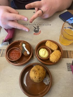 Entrées  at Rifugio Romano in Rome