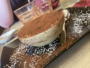 Tiramisu  at Rifugio Romano in Rome