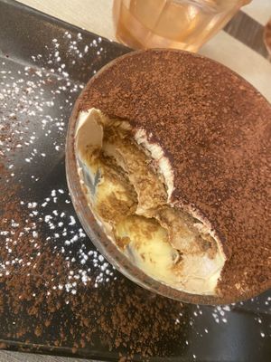 Tiramisu  at Rifugio Romano in Rome