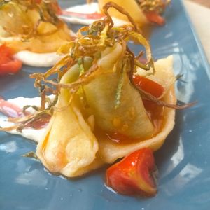 Tortelloni at Rifugio Romano in Rome