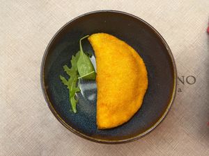 Sofficini Vegan Alla Pizzaiola at Rifugio Romano in Rome