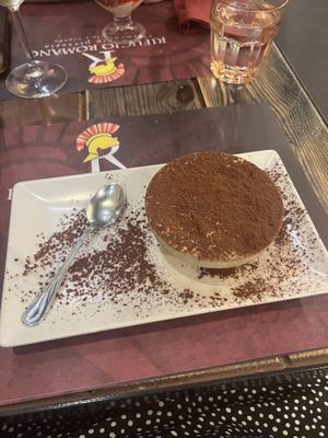 Vegan Tiramisu   at Rifugio Romano in Rome