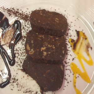 chocolate salami  at Rifugio Romano in Rome