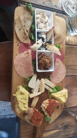 Tagliere vegan at Rifugio Romano in Rome