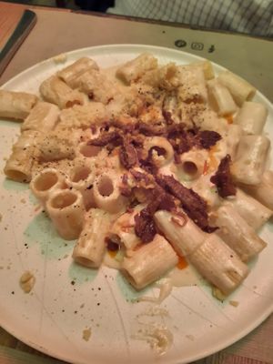 Gricia at Rifugio Romano in Rome