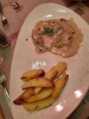 Saltimbocca at Rifugio Romano in Rome