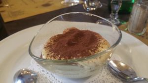 Tiramisu  at Rifugio Romano in Rome