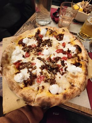 Bomba Vegan at Rifugio Romano in Rome