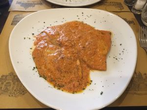 Ravioli at Rifugio Romano in Rome
