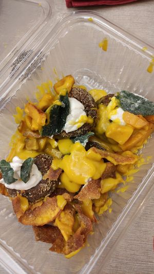 Polpette proteiche at Rifugio Romano in Rome