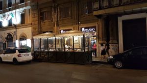 Night Exterior at Rifugio Romano in Rome