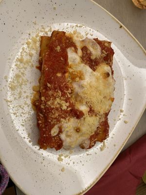 Vegan Cannelloni! Very delicious!   at Rifugio Romano in Rome