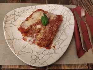 Cannelloni at Rifugio Romano in Rome