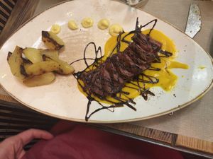 “Steak"  at Rifugio Romano in Rome
