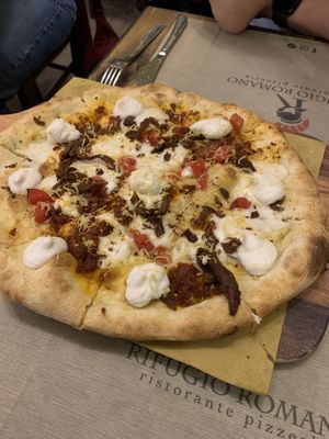 Bomba Piazza  at Rifugio Romano in Rome