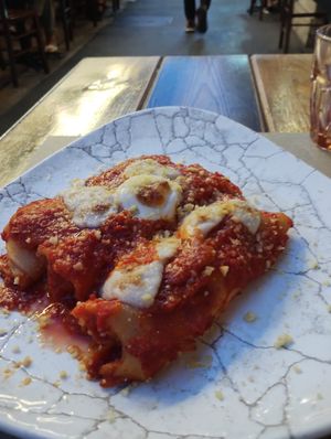 Cannelloni at Rifugio Romano in Rome