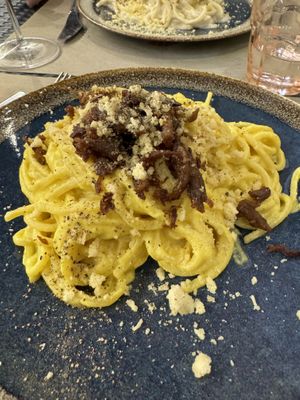  Carbonara   at Rifugio Romano in Rome