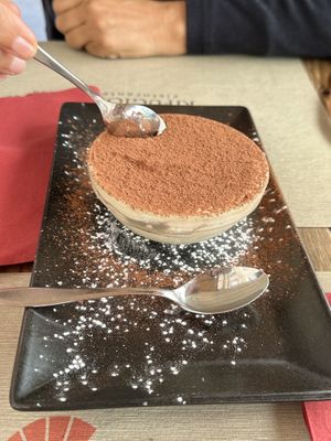 Tiramisu  at Rifugio Romano in Rome