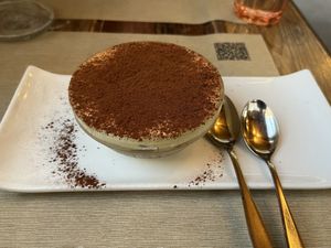 Tiramisu  at Rifugio Romano in Rome