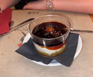 Caramel Cheesecake   at Rifugio Romano in Rome