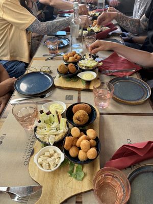Starter selection   at Rifugio Romano in Rome