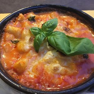 Gnocchi alla sorrentina at Rifugio Romano in Rome