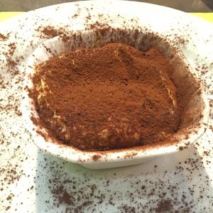 Tiramisù at Rifugio Romano in Rome