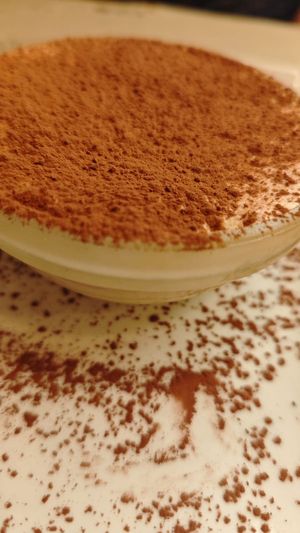 Tiramisu at Rifugio Romano in Rome
