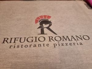 Logo at Rifugio Romano in Rome