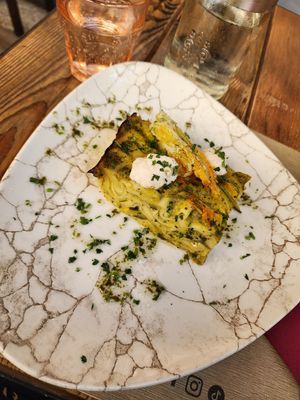 Courgette lasagnea  at Rifugio Romano in Rome