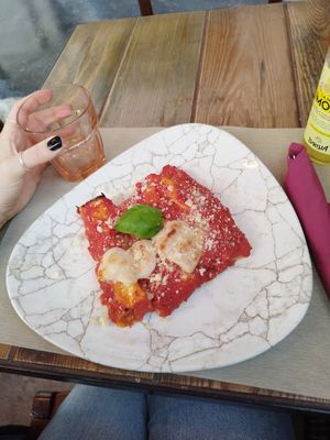 Canelloni anyone? at Rifugio Romano in Rome