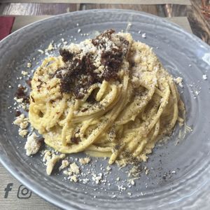 Carbonara  at Rifugio Romano in Rome