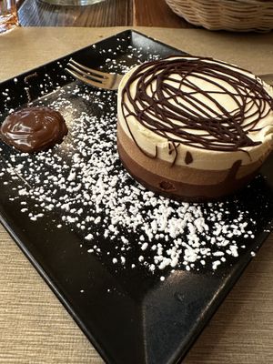 Semifreddo ai tre cioccolati   at Rifugio Romano in Rome