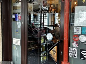 Front door   at Rifugio Romano in Rome