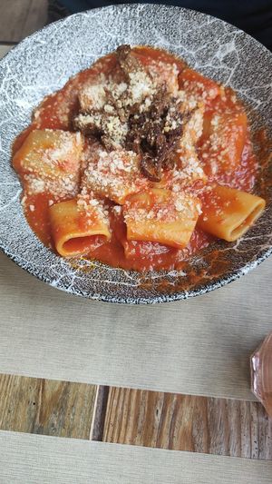 Pasta at Rifugio Romano in Rome