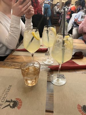 Limoncello spritz  at Rifugio Romano in Rome