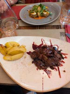 2. Course, best seitan ever at Rifugio Romano in Rome