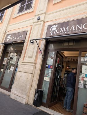  at Rifugio Romano in Rome