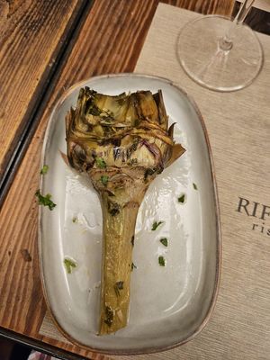 Carciofo romano at Rifugio Romano in Rome