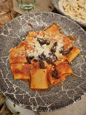 Amatriciana at Rifugio Romano in Rome