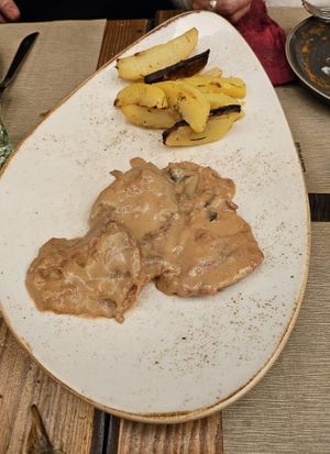 Saltimbocca at Rifugio Romano in Rome