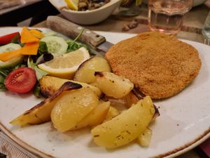 Cotoletta at Rifugio Romano in Rome